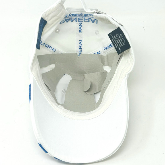 PANERAI Hat White Blue Ball Cap Classic Yachts Challenge Embroidered Adjustable - Picture 5 of 8